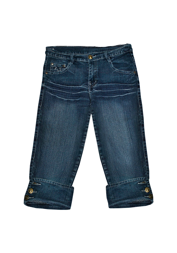 Капри джинсовые подростковые секонд хенд B-0508-A-23