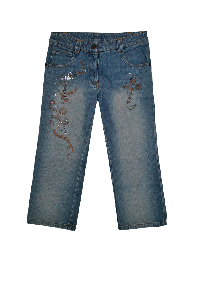 Капри джинсовые подростковые секонд хенд B-0508-B-01