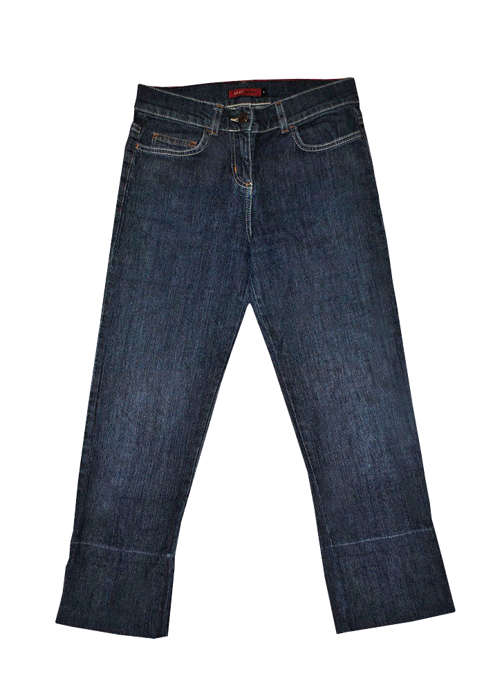 Капри джинсовые молодежные секонд хенд B-0509-A-04